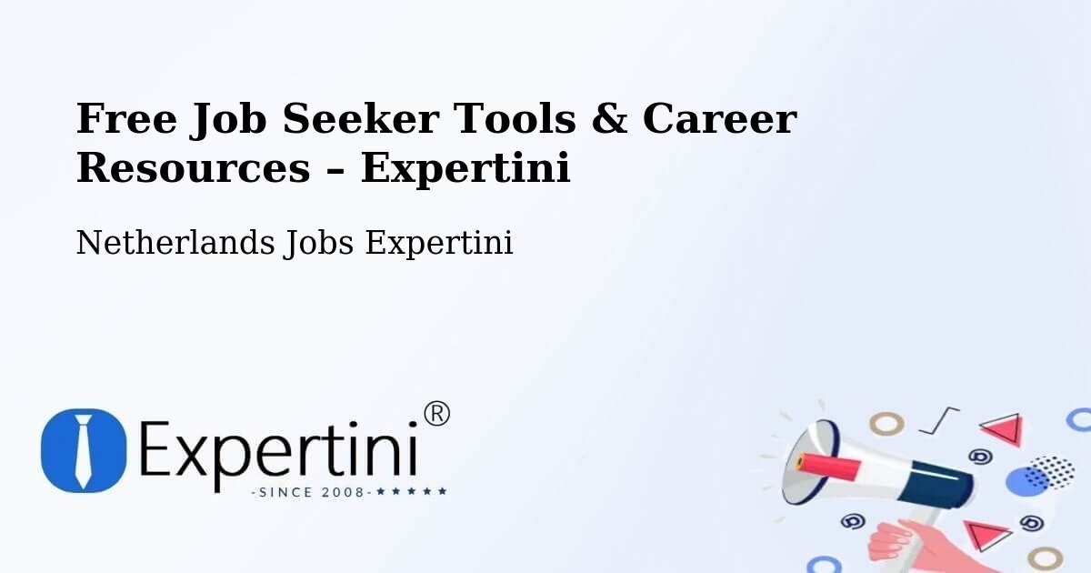 Free Job Seeker Tools & Career Resources – Duizel - Duizel, Netherlands Jobs Expertini